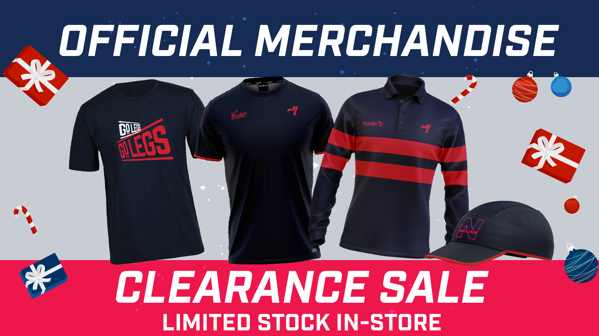 Clearance sale in store